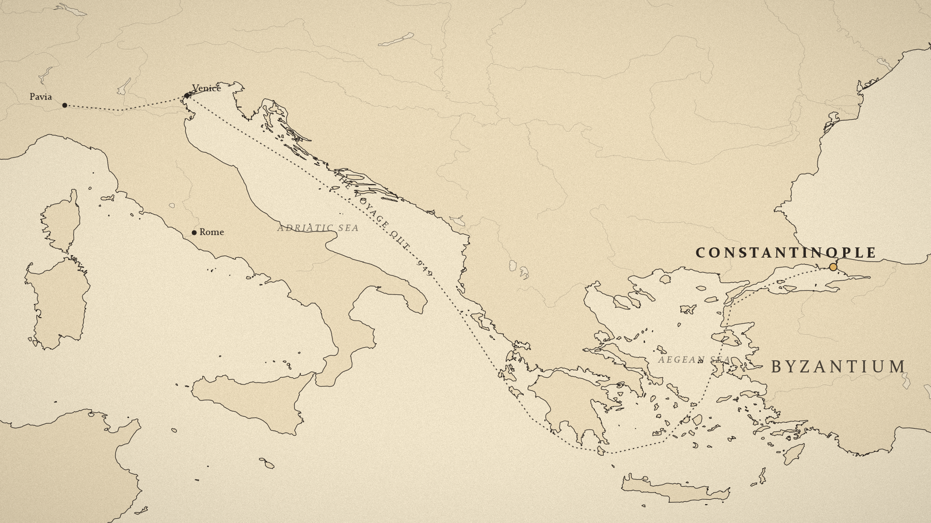 Map: Byzantium · AD 968