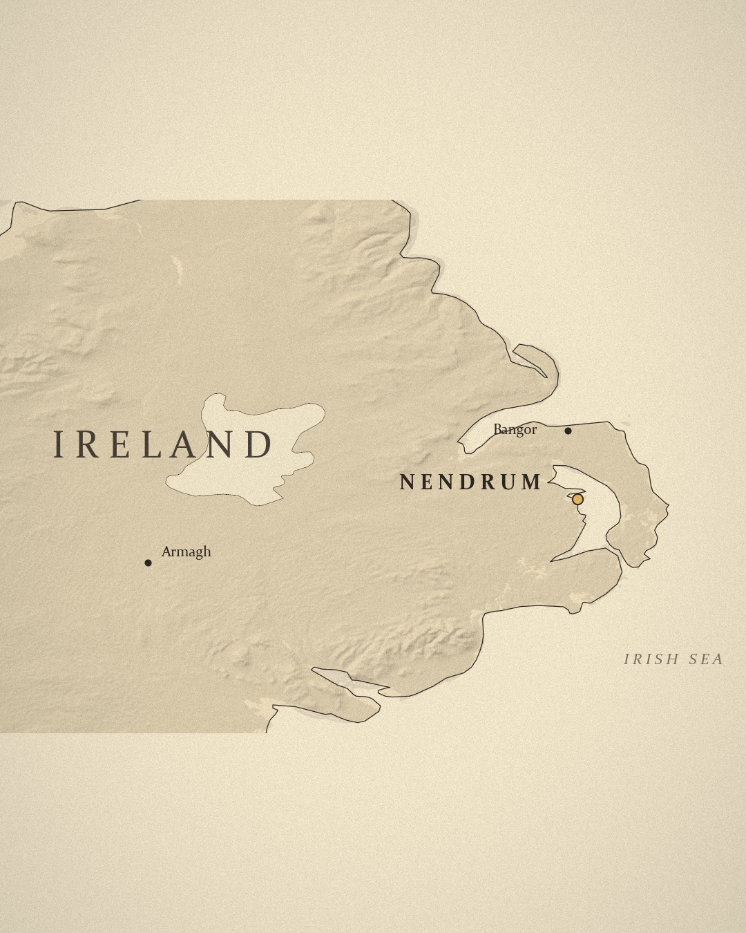Map: Ireland · c. 850 AD