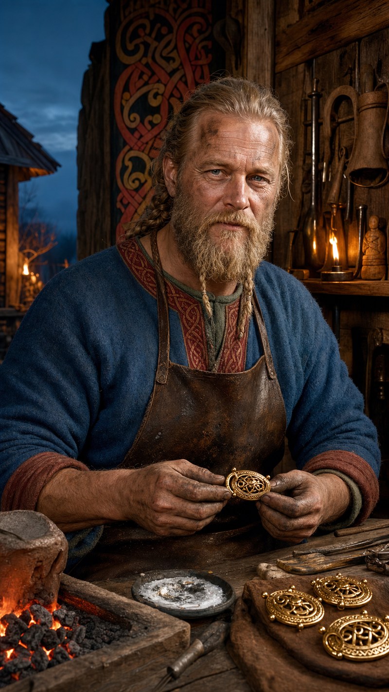 Day in the Life of a Viking Goldsmith Who Breathed Poison